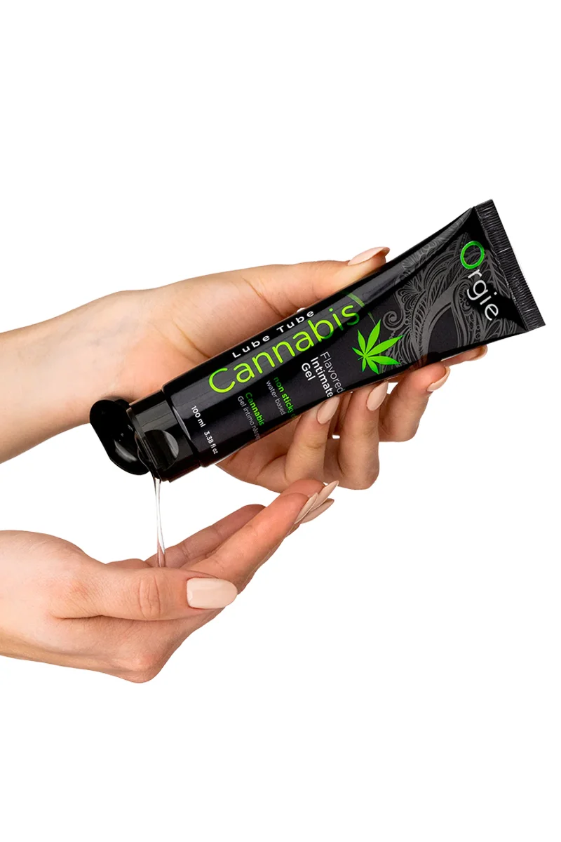 Gel Lubrifiant Cannabis Orgie – texture douce non collante